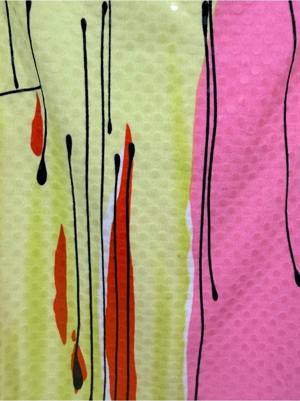 Joseph Ribkoff Abstract Sunrise Multicolor Y2k Women's Cami Tank Top Size 10 - Picture 4 of 6